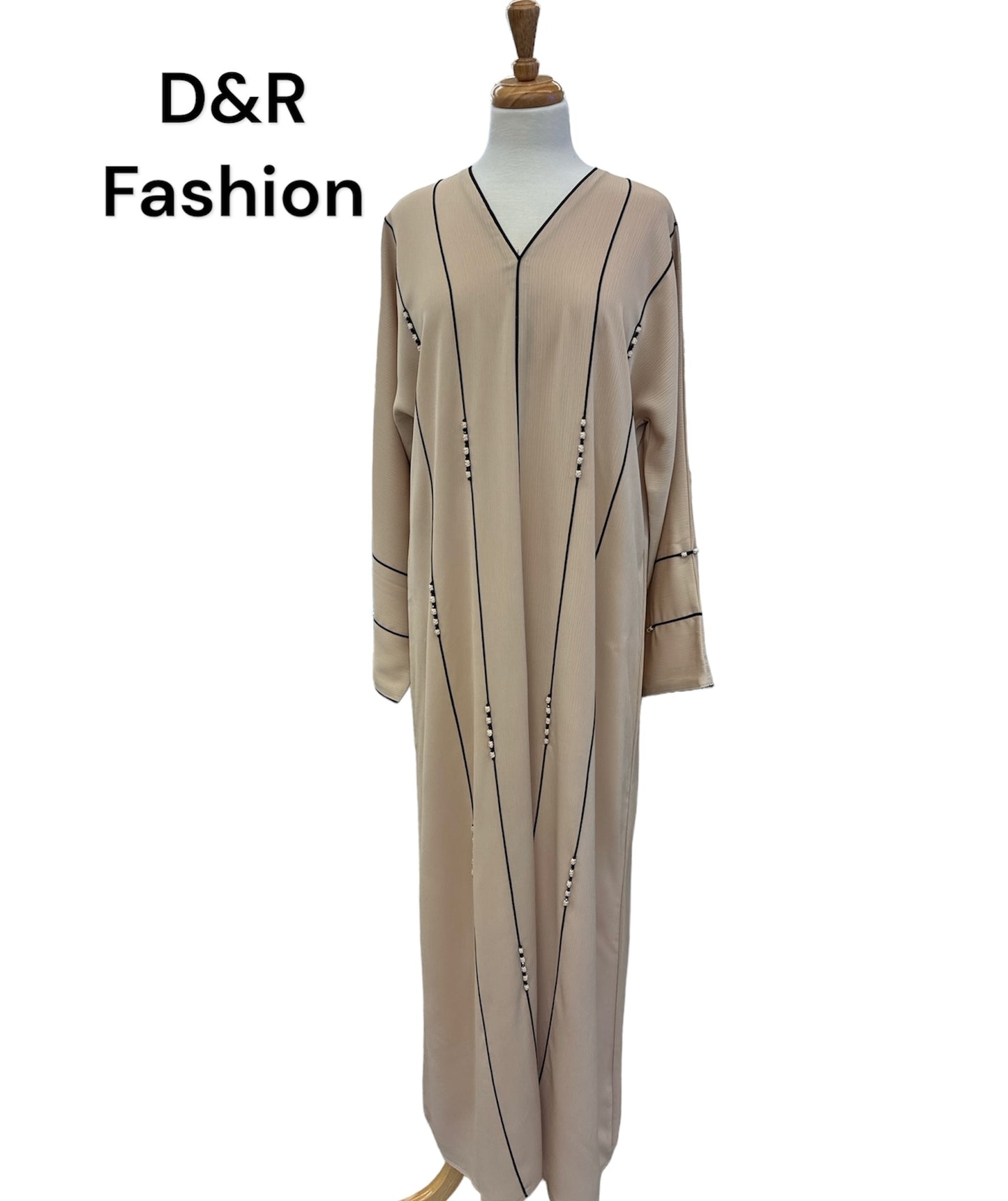 Soft Fabric Abaya from Dubai with Matching Scarf