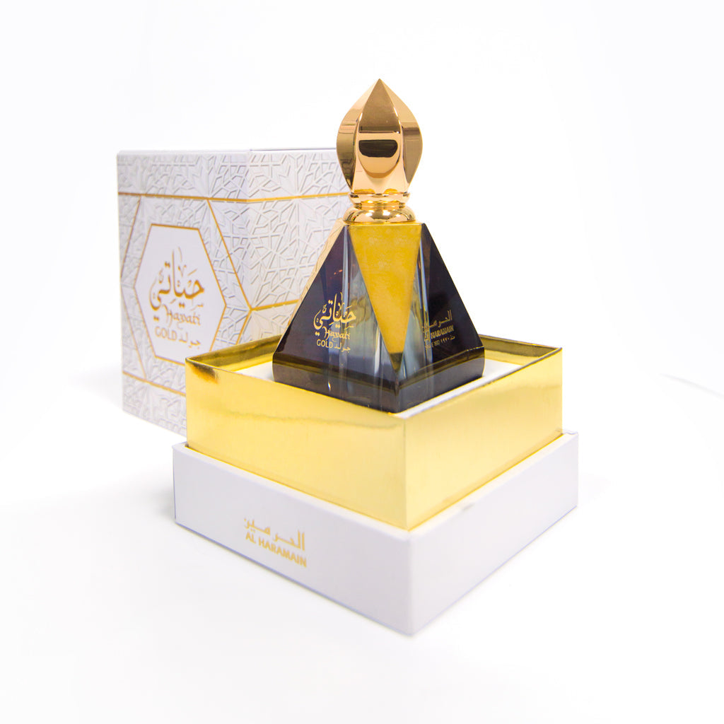 Hayati Gold by Al Haramain: Luxurious Musk & Vanilla Perfume Oil 12ml