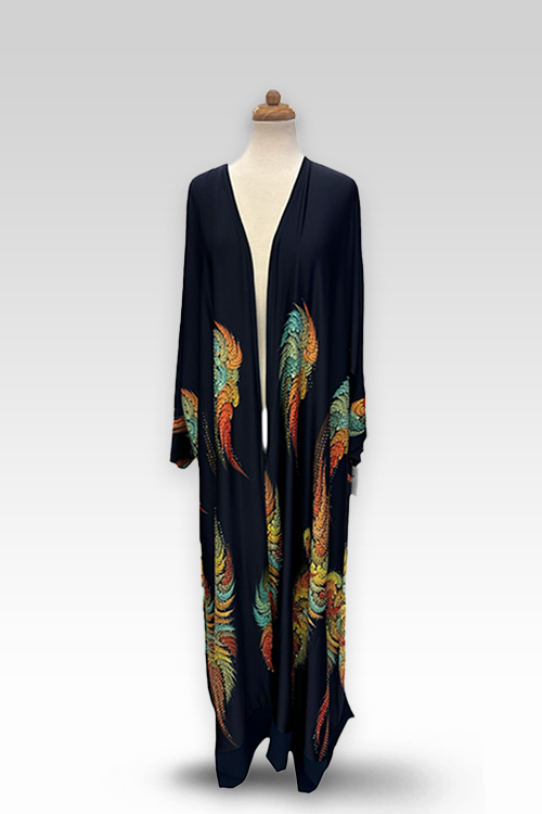 Abaya Elegant soft silky flowy abaya from Dubai with stunning design