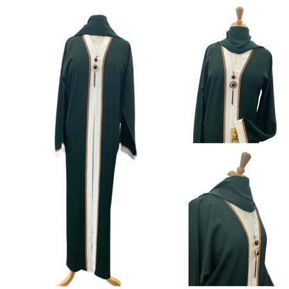 Discover the simple yet classy Abaya From Dubai, crafted from soft, high-quality fabric