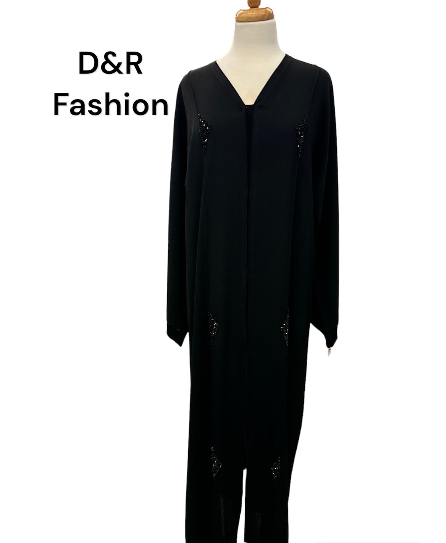 Open Style high quality abaya from Dubai with hand embroidery