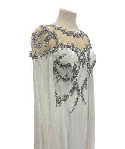 Kaftan High neck long sleeve with embroidery