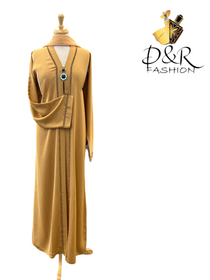 Discover the simple yet classy Abaya From Dubai, crafted from soft, high-quality fabric