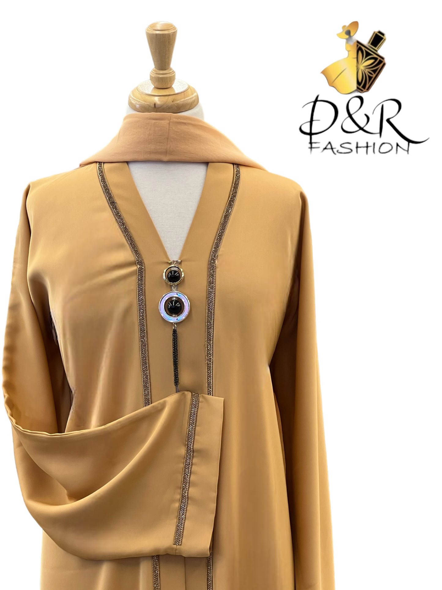 Discover the simple yet classy Abaya From Dubai, crafted from soft, high-quality fabric