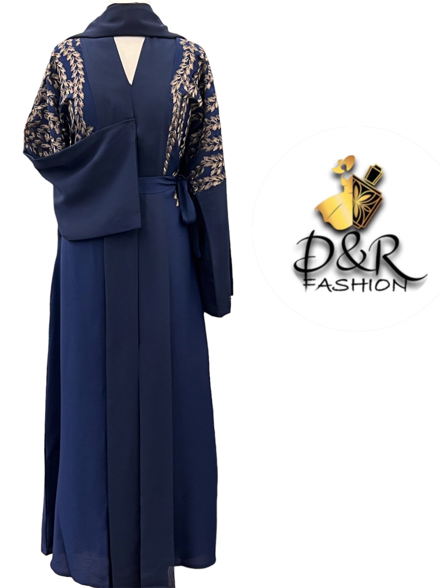 Unique Design Open Abaya from Dubai - Premium Fabric