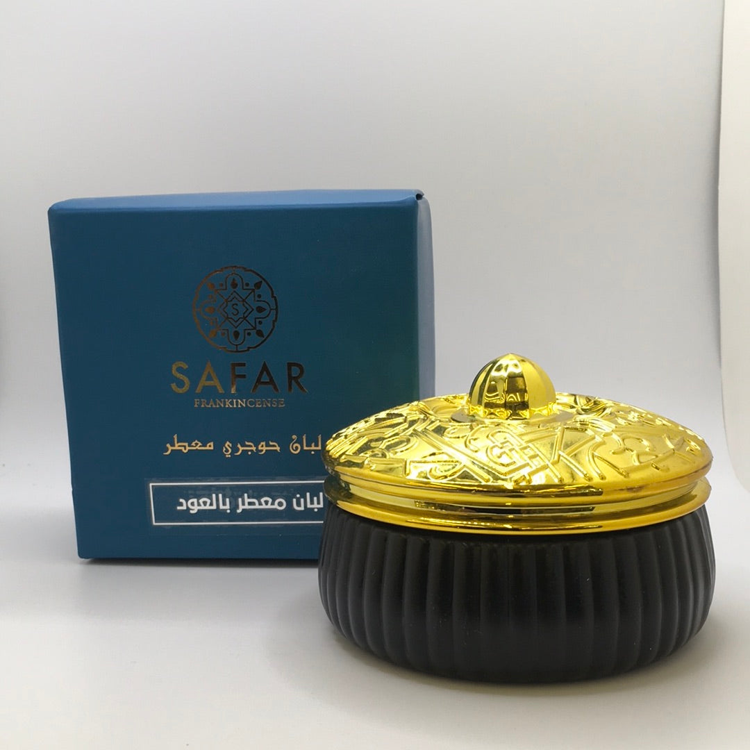 Indulge in the luxurious aroma of Bukhoor Safar, a premium frankincense from Dubai.