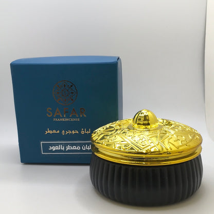 Indulge in the luxurious aroma of Bukhoor Safar, a premium frankincense from Dubai.