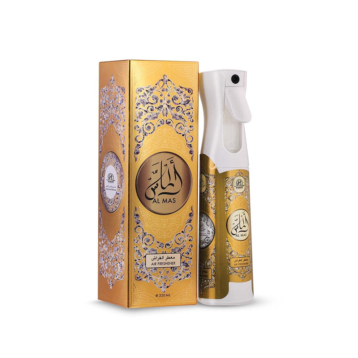 Al Mas by Hamidi Air Fabric Freshener - 320ml Dubai Essence