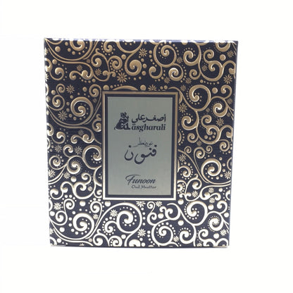 Indulge in Funoon Oud Muattar 24g by Asgharali | Luxurious Dubai Fragrance