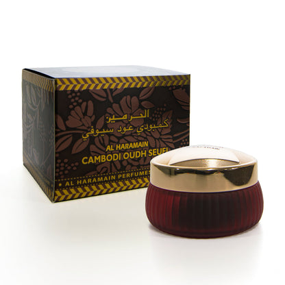 Al Haramain Cambodi Oudh Seufi 50g – Exquisite Bukhoor from Dubai